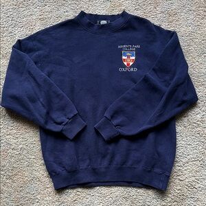 Oxford Navy Blue Sweatshirt
